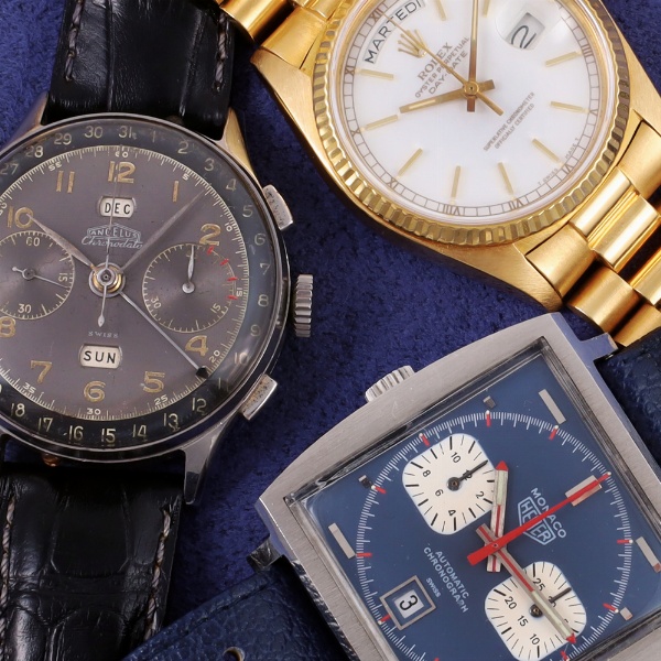 VINTAGE AND MODERN WATCHES